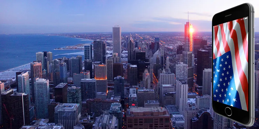 Titelbild Urlaub in den USA mit dem Smartphone